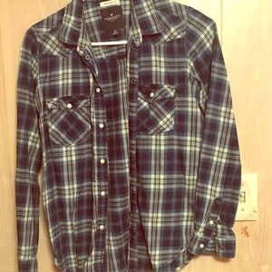 American Eagle button down flannel